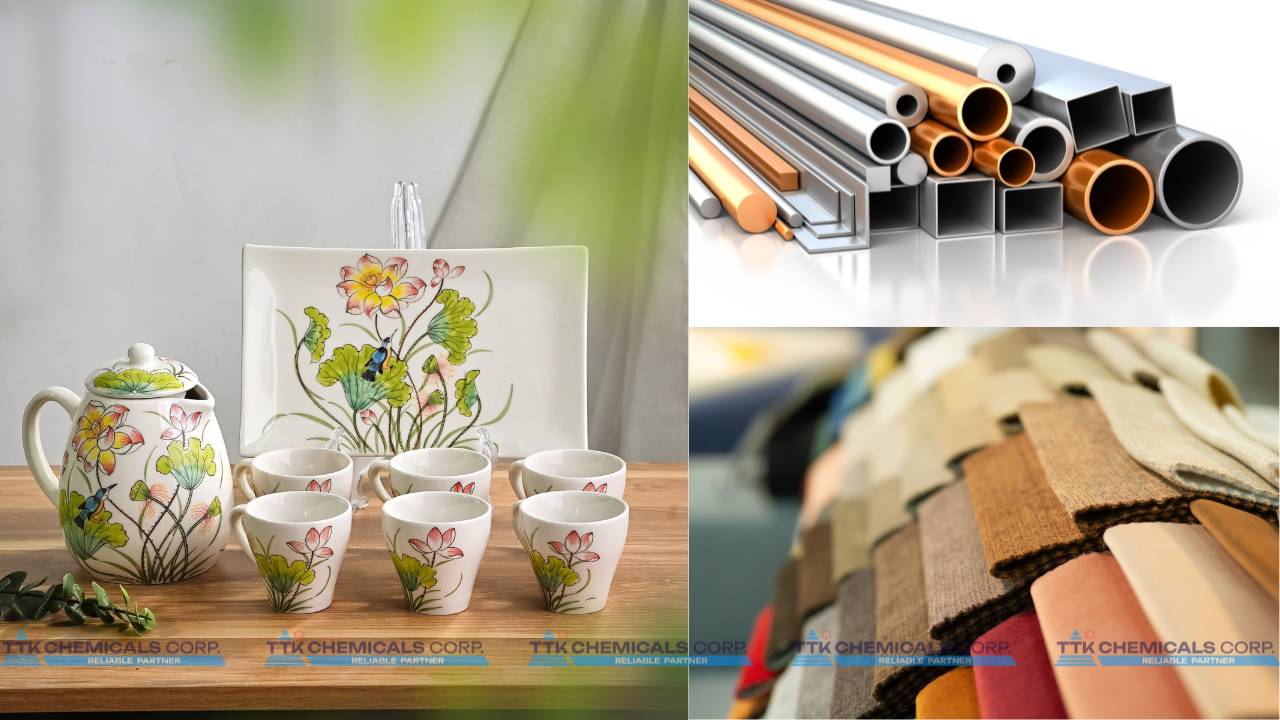 Đặc tính của keo công nghiệp và chất phủ bóng