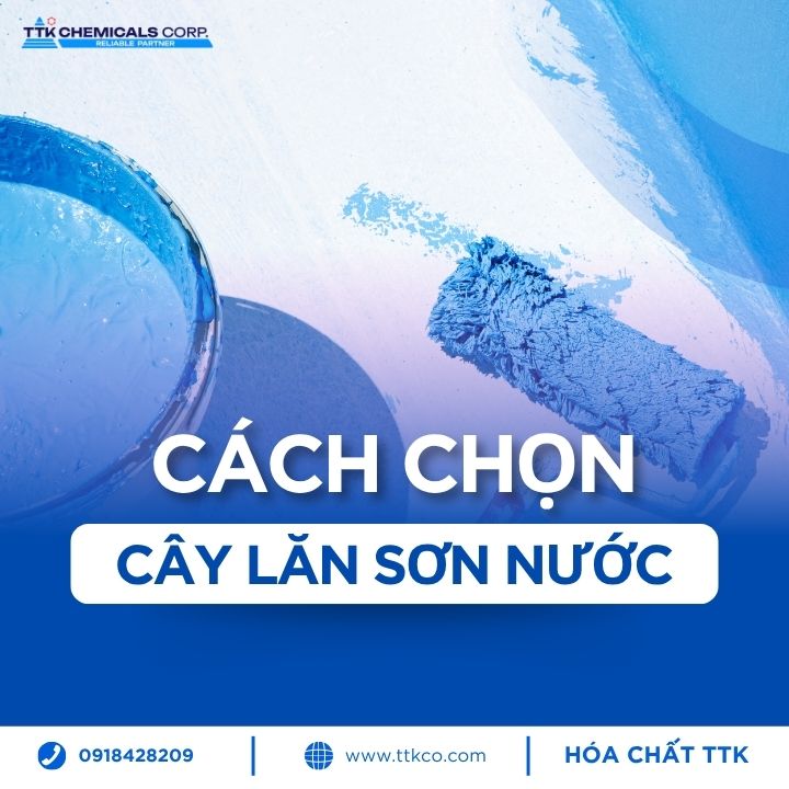 Hướng dẫn chọn cây lăn sơn nước phù hợp từng loại bề mặt