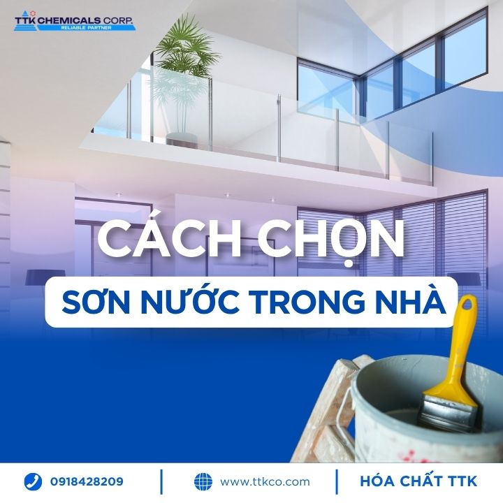 Tư vấn chọn sơn nước trong nhà đẹp, bền màu và an toàn