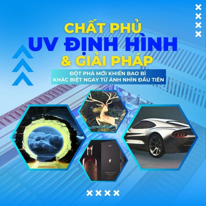 Chất phủ UV định hình và giải pháp đột phá mới khiến bao bì khác biệt ngay từ ánh nhìn đầu tiên