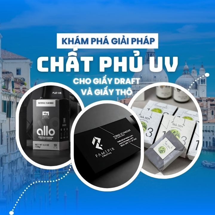 Khám phá chất phủ UV định hình chuyên dùng cho giấy kraft và giấy thô