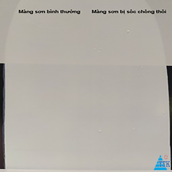 Cách xử lý sốc chống thối trong sơn nước